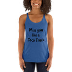 Taco Truck Dive Women's Racerback Tank