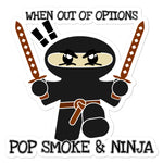 Pop Smoke Ninja Bubble-free stickers accessories