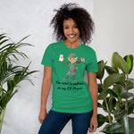 Elf Phone Short-Sleeve Unisex T-Shirt funny seasonal