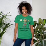 Elf Phone Short-Sleeve Unisex T-Shirt funny seasonal