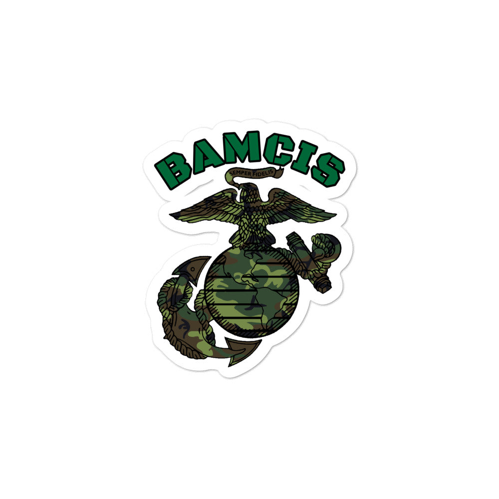 BAMCIS Old School EGA Bubble-free stickers accessories