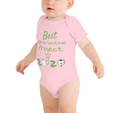 Quarantine Baby Bodysuit funny
