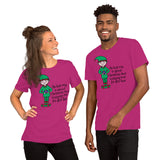 Elf Cheer Short-Sleeve Unisex T-Shirt funny seasonal