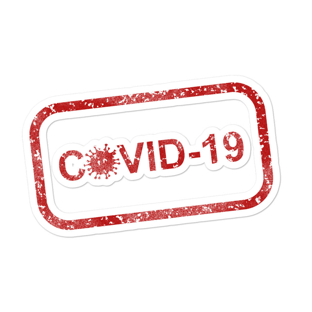 COVID Bubble-free stickers accessories
