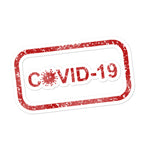COVID Bubble-free stickers accessories