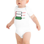 Recharge baby bodysuit funny