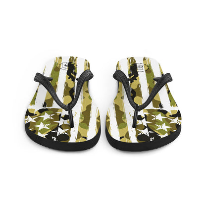 Camo Flag Flip-Flops accessories