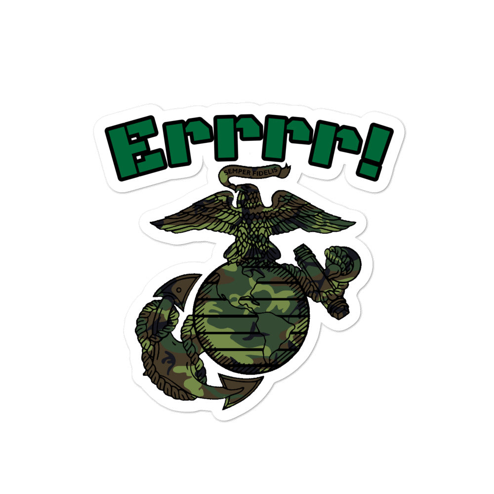 Errrr Old School EGA Bubble-free stickers accessories