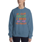 Hocus Pocus Wine Unisex Sweatshirt funny seasonal