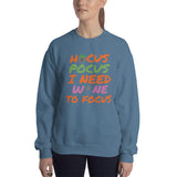 Hocus Pocus Wine Unisex Sweatshirt funny seasonal