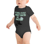 Combat Boots Dogtags baby bodysuit funny