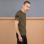 Social Distancing Headshot Military T