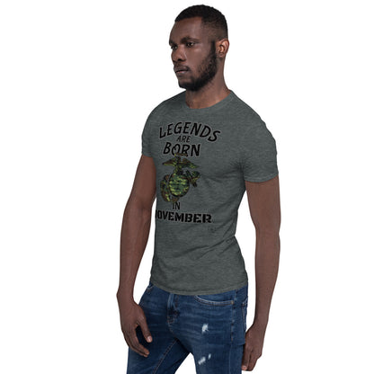 Legends November USMC Short-Sleeve Unisex T-Shirt military