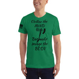 Civilize the Mind Military T