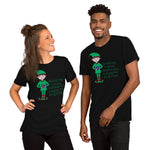 Elf Cheer Short-Sleeve Unisex T-Shirt funny seasonal