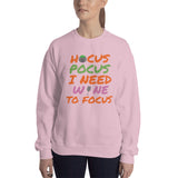 Hocus Pocus Wine Unisex Sweatshirt funny seasonal