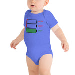 Recharge baby bodysuit funny