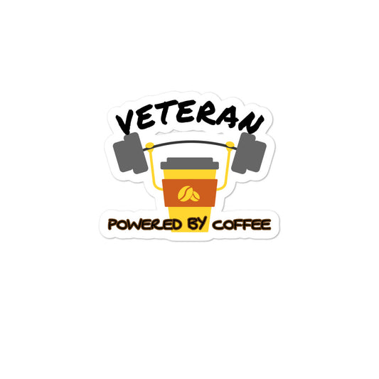 Veteran Coffee Bubble-free stickers accessories