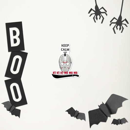 Calm Jason Bubble-free stickers accessories seasonal