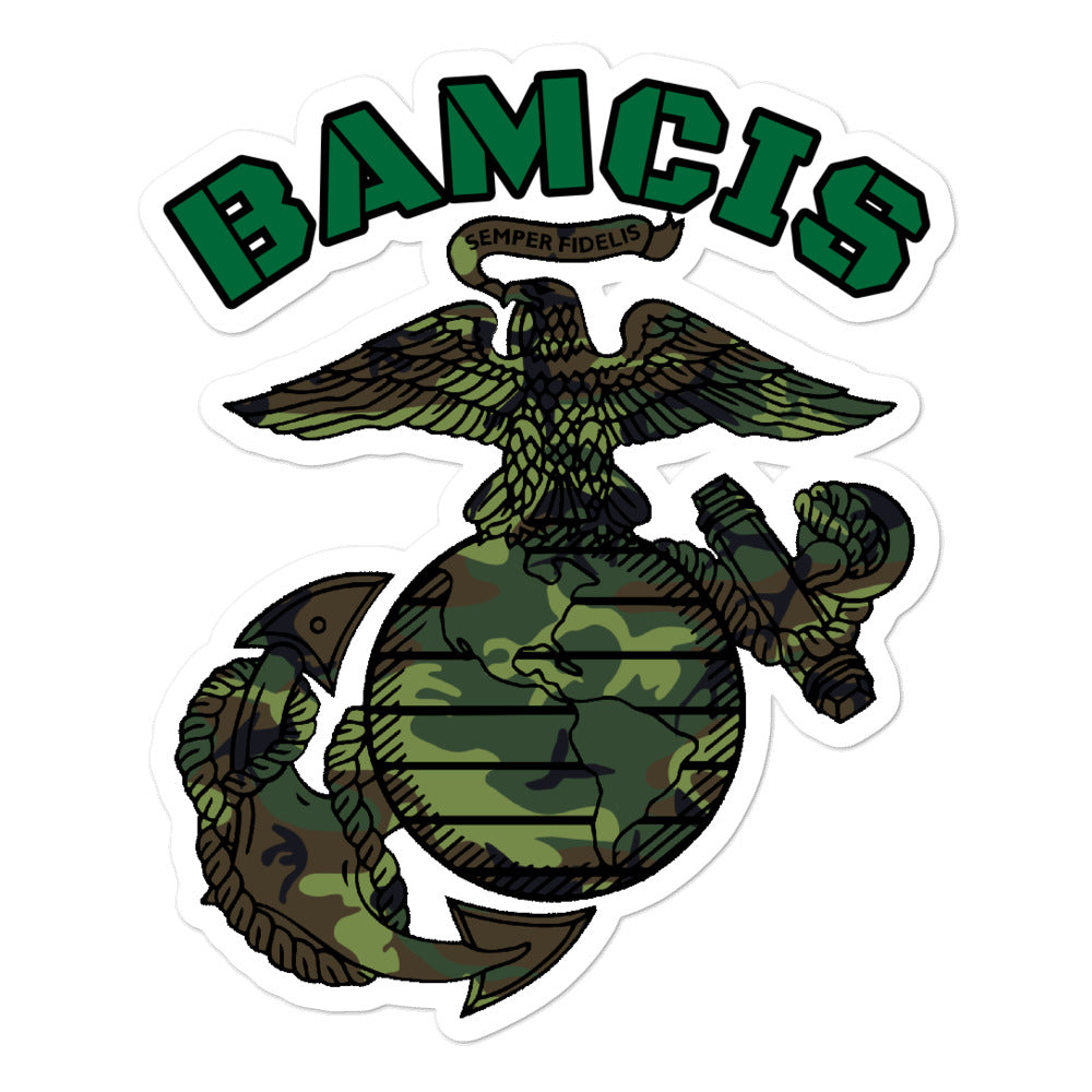 BAMCIS Old School EGA Bubble-free stickers accessories