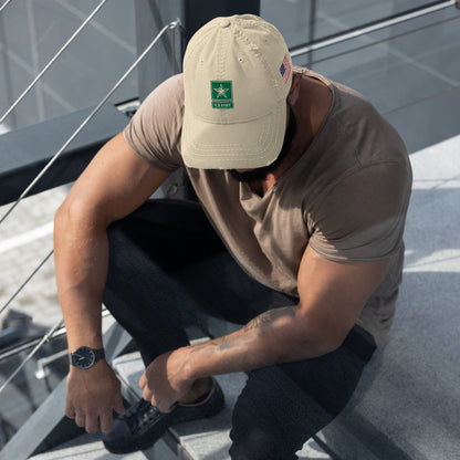 Army & Flag Distressed Hat accessories