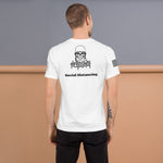 Social Distancing Headshot Military T