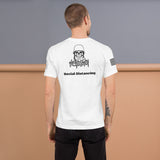 Social Distancing Headshot Military T