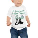 Combat Boots Dogtags shirt baby funny