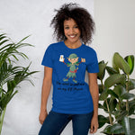 Elf Phone Short-Sleeve Unisex T-Shirt funny seasonal