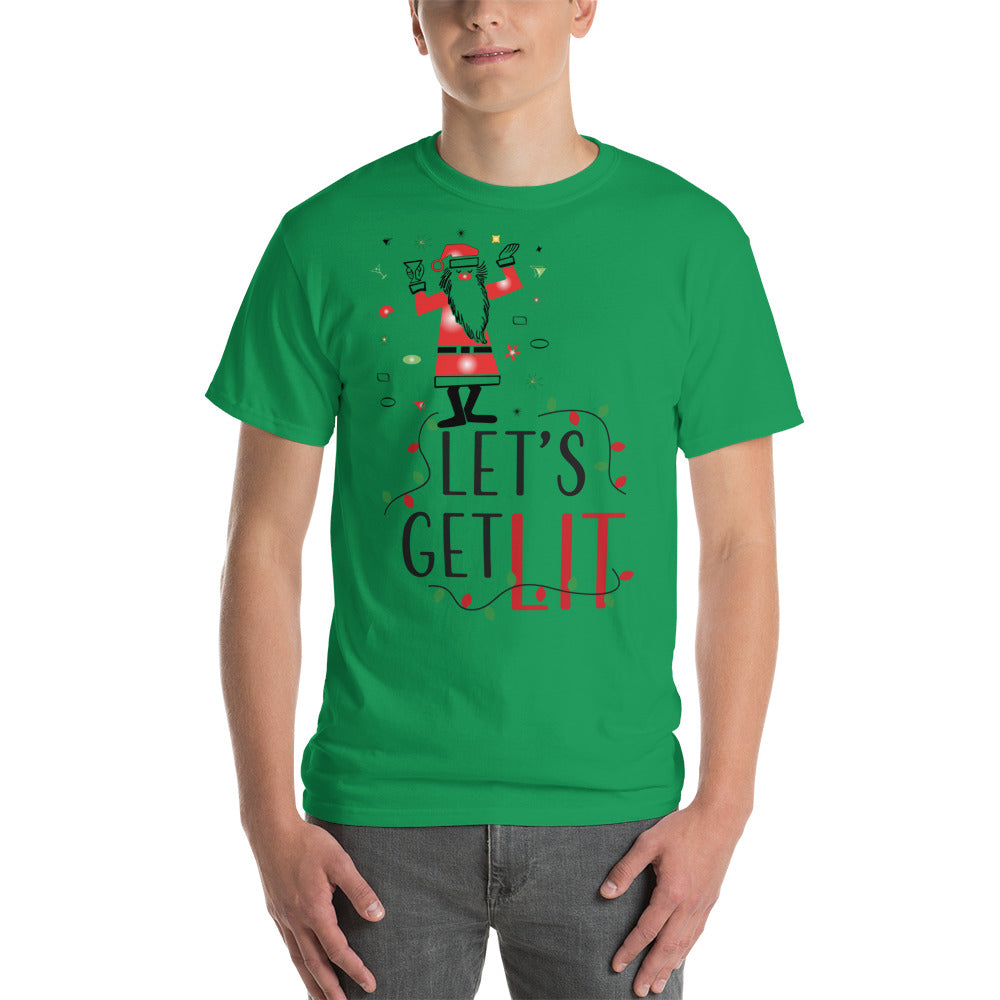 Get Lit Short Sleeve T-Shirt funny seasonal