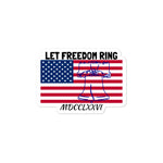 Freedom Ring Bubble-free stickers accessories
