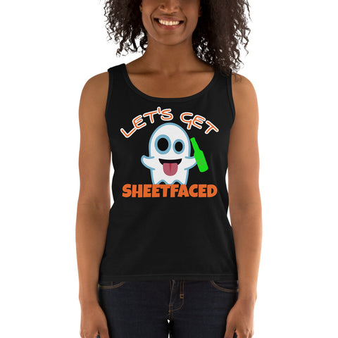 Sheetfaced Ladies' Tank funny seasonal