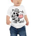 Milk Drunk baby shirt funny