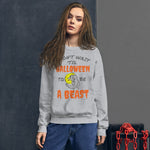 Halloween Beast Unisex Sweatshirt funny seasonal
