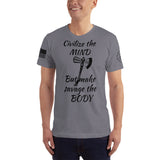 Civilize the Mind Military T