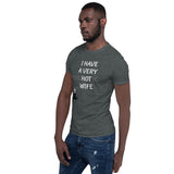 Hot Wife Short-Sleeve Unisex T-Shirt funny