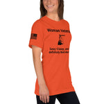 Woman Veteran military T-Shirt