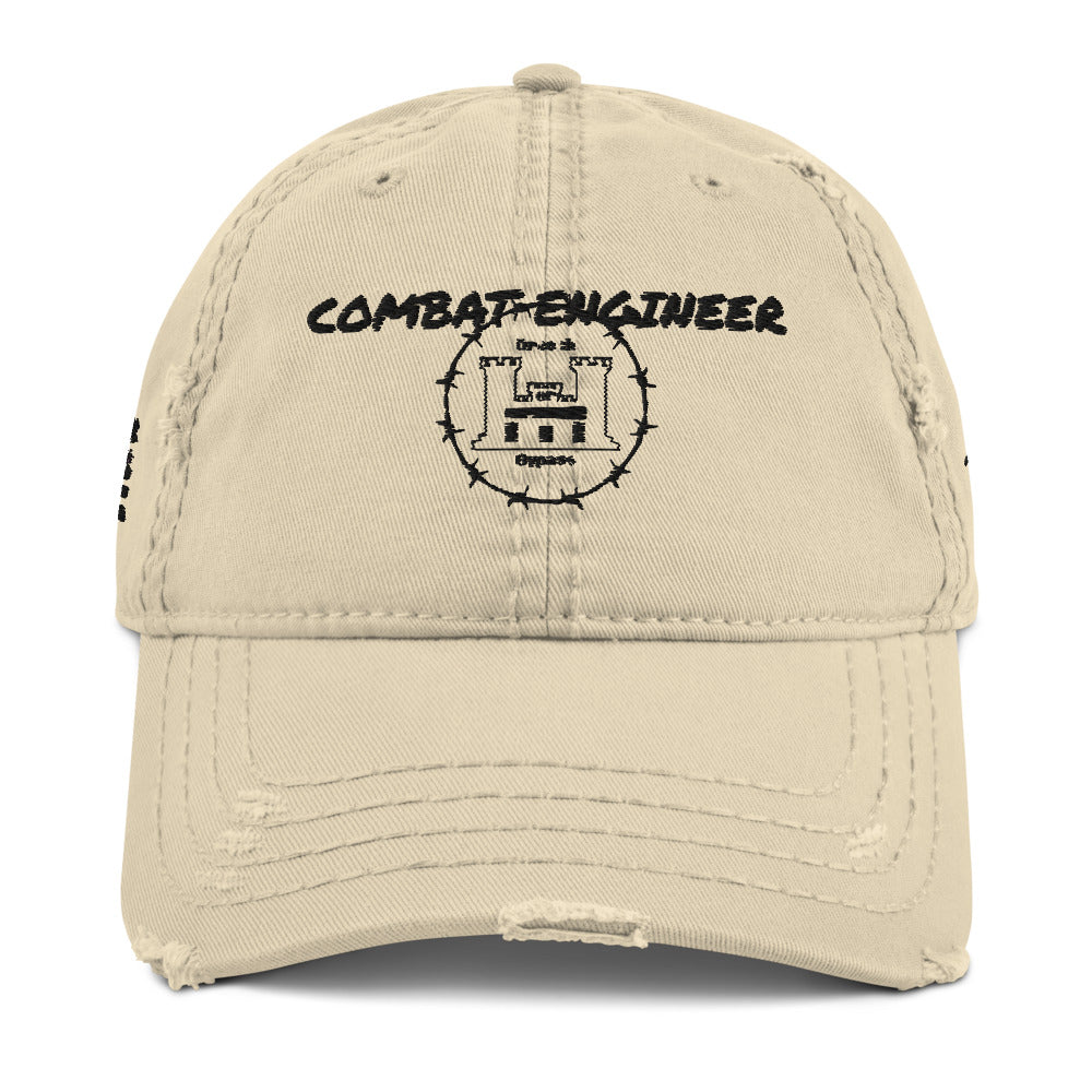 Engineer Flamethrower Distressed Dad Hat accessories