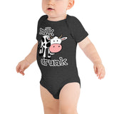 Milk Drunk baby bodysuit funny