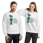 Elf Cheer Unisex Sweatshirt funny seasonal