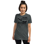 Hit the Brakes Top Gun Short-Sleeve Unisex T-Shirt funny