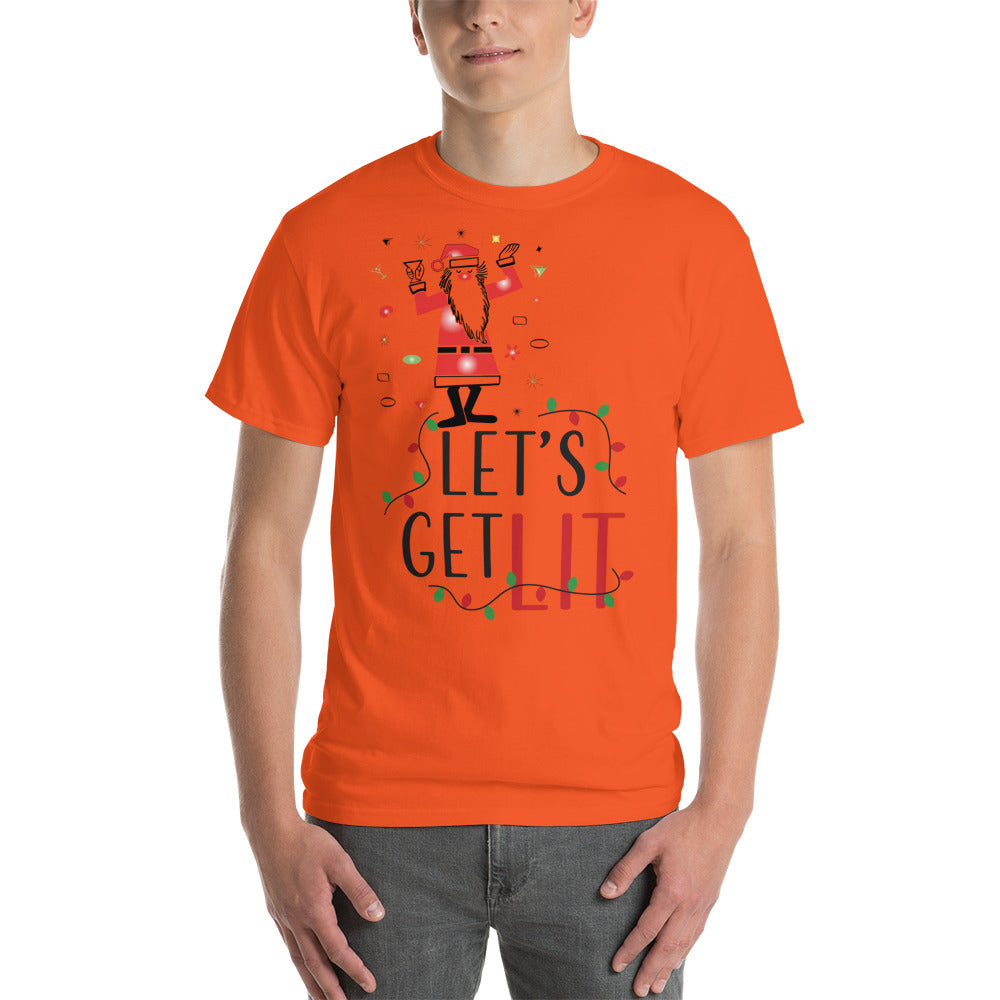 Get Lit Short Sleeve T-Shirt funny seasonal