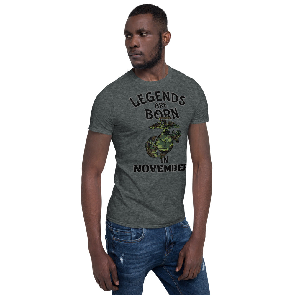 Legends November USMC Short-Sleeve Unisex T-Shirt military