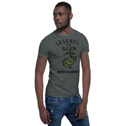 Legends November USMC Short-Sleeve Unisex T-Shirt military