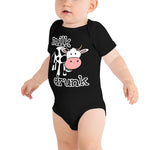 Milk Drunk baby bodysuit funny