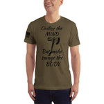 Civilize the Mind Military T