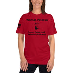 Woman Veteran military T-Shirt