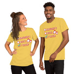 Naughty Nice Short-Sleeve Unisex T-Shirt funny seasonal