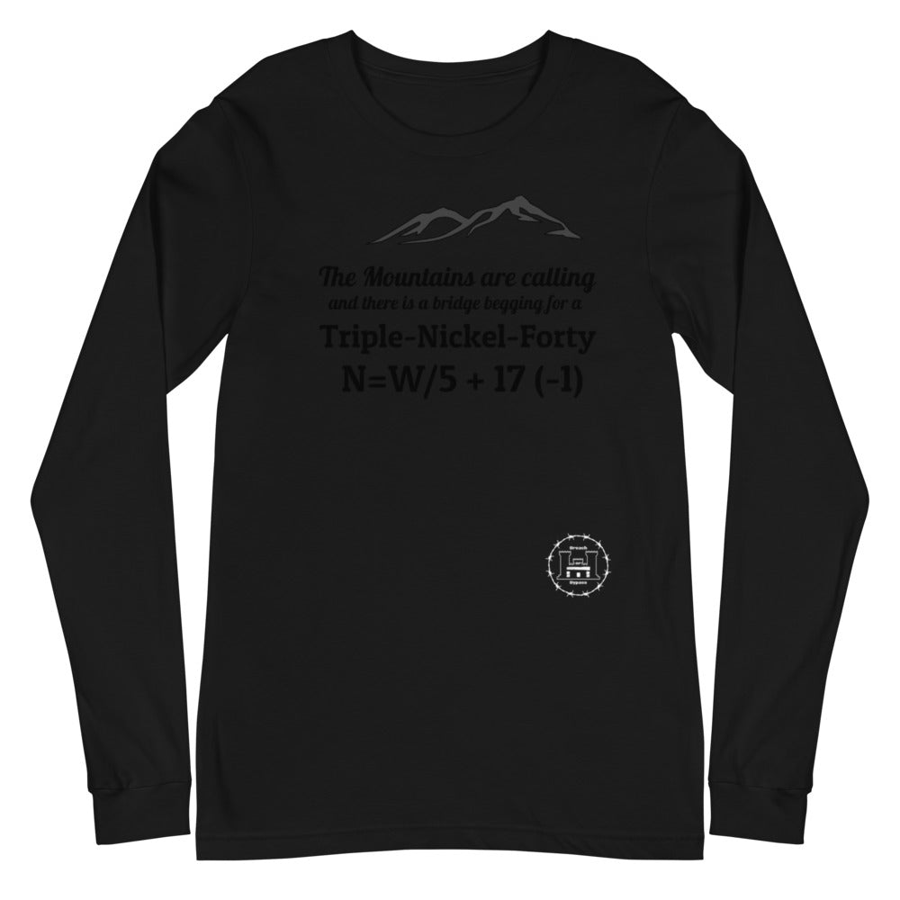 Triple-Nickel-Forty Engineers Long Sleeve