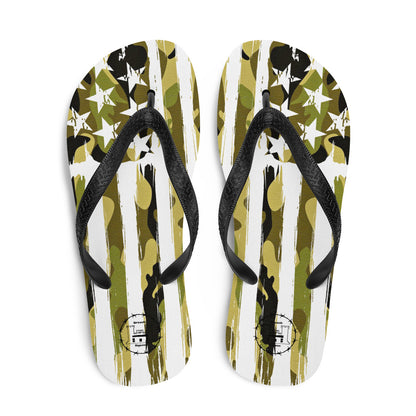 Camo Flag Flip-Flops accessories